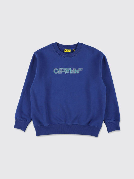 Off White Kids Sweater Kids Blue