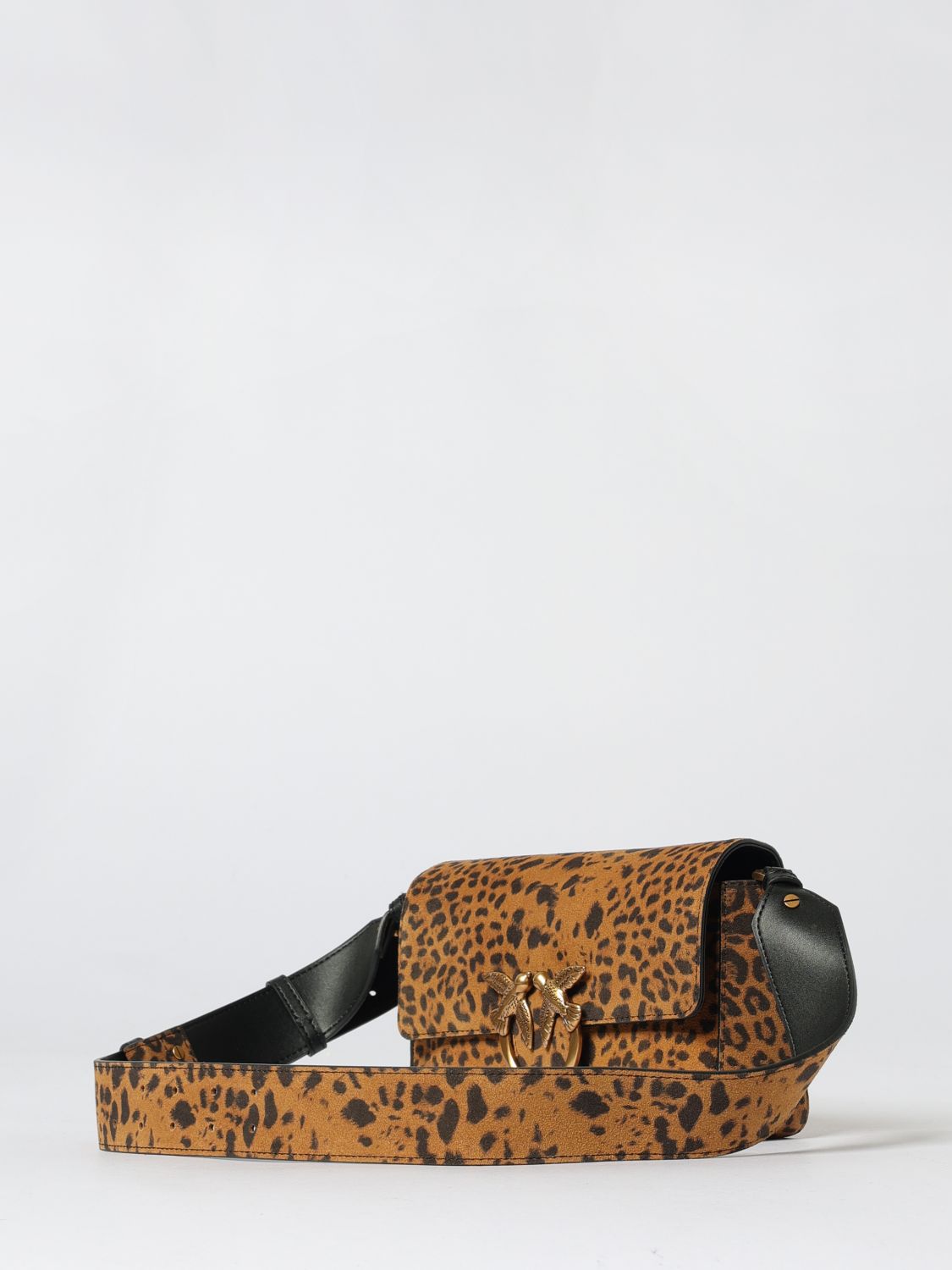 Pinko Crossbody Bag Woman Brown