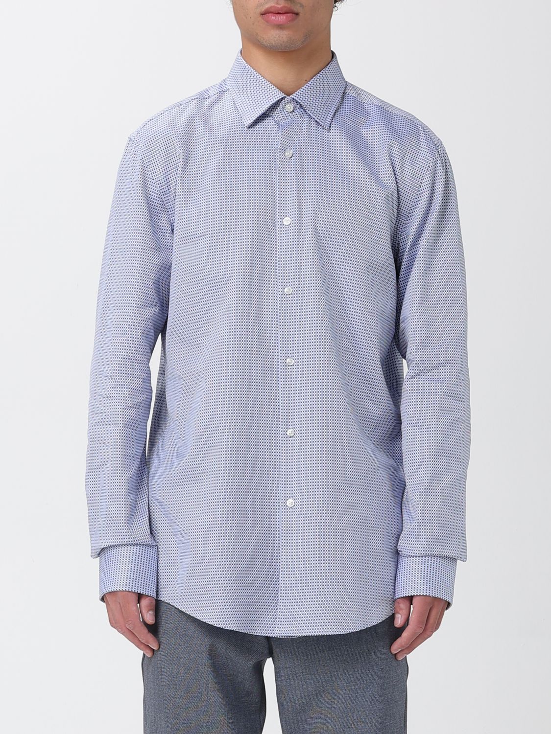 Boss Shirt Men Beige