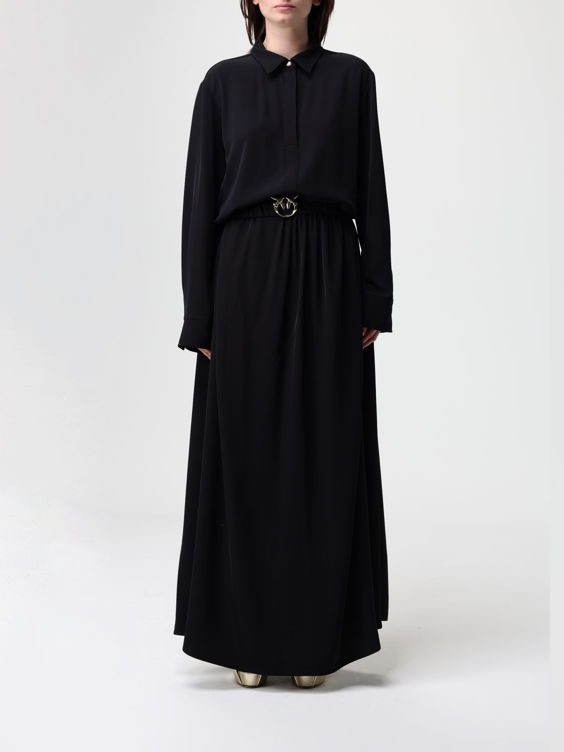 Pinko Dress Woman Black