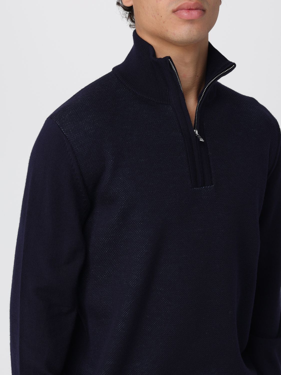 Boss Sweater Men Blue