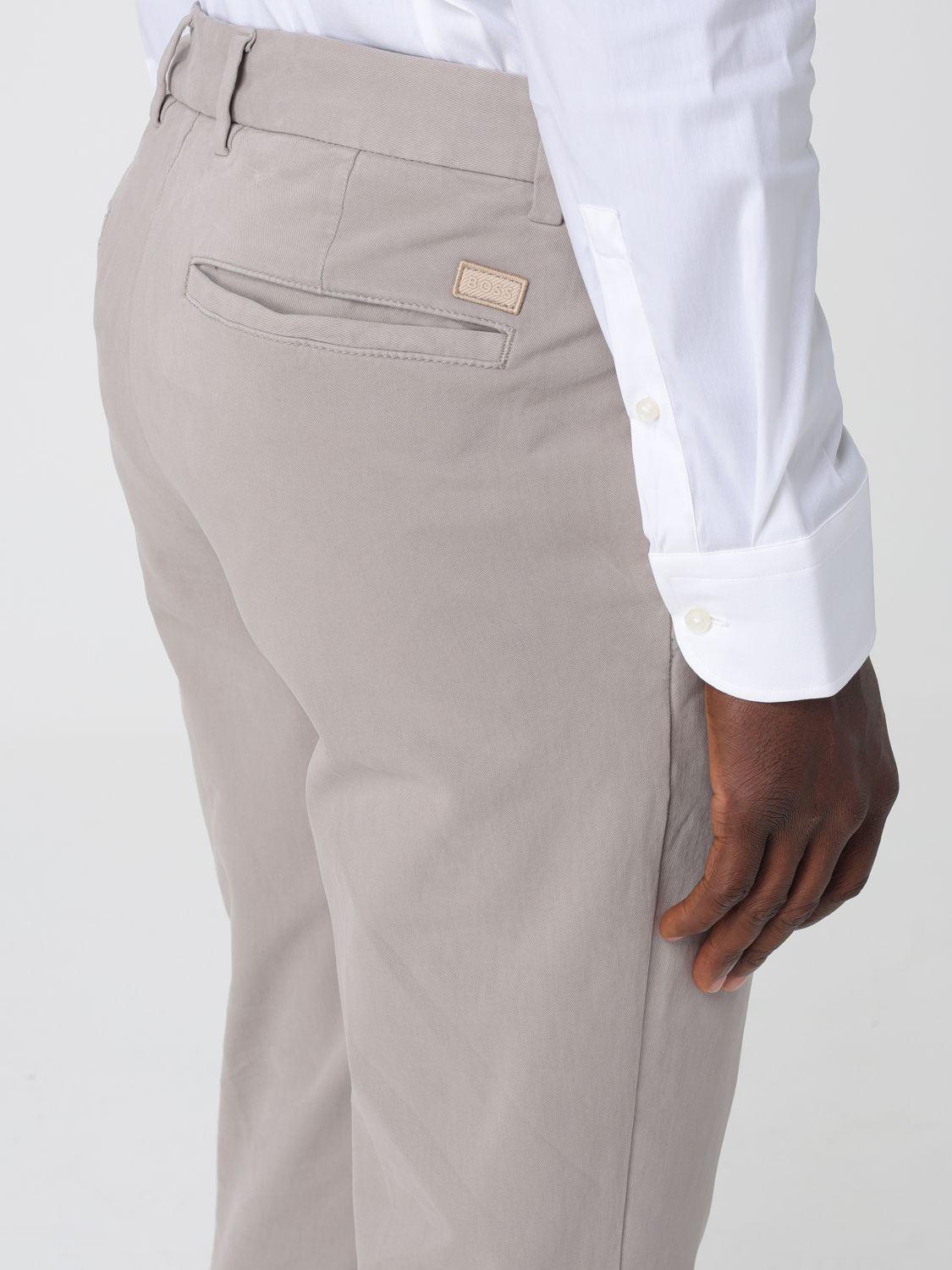 Boss Pants Men Beige