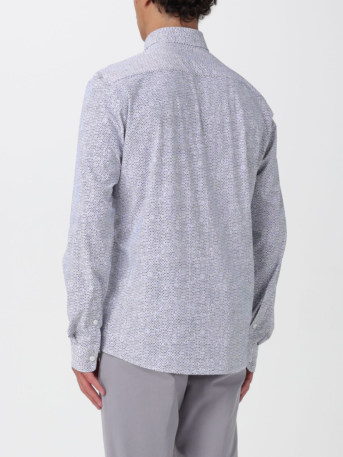 Boss Shirt Men Blue