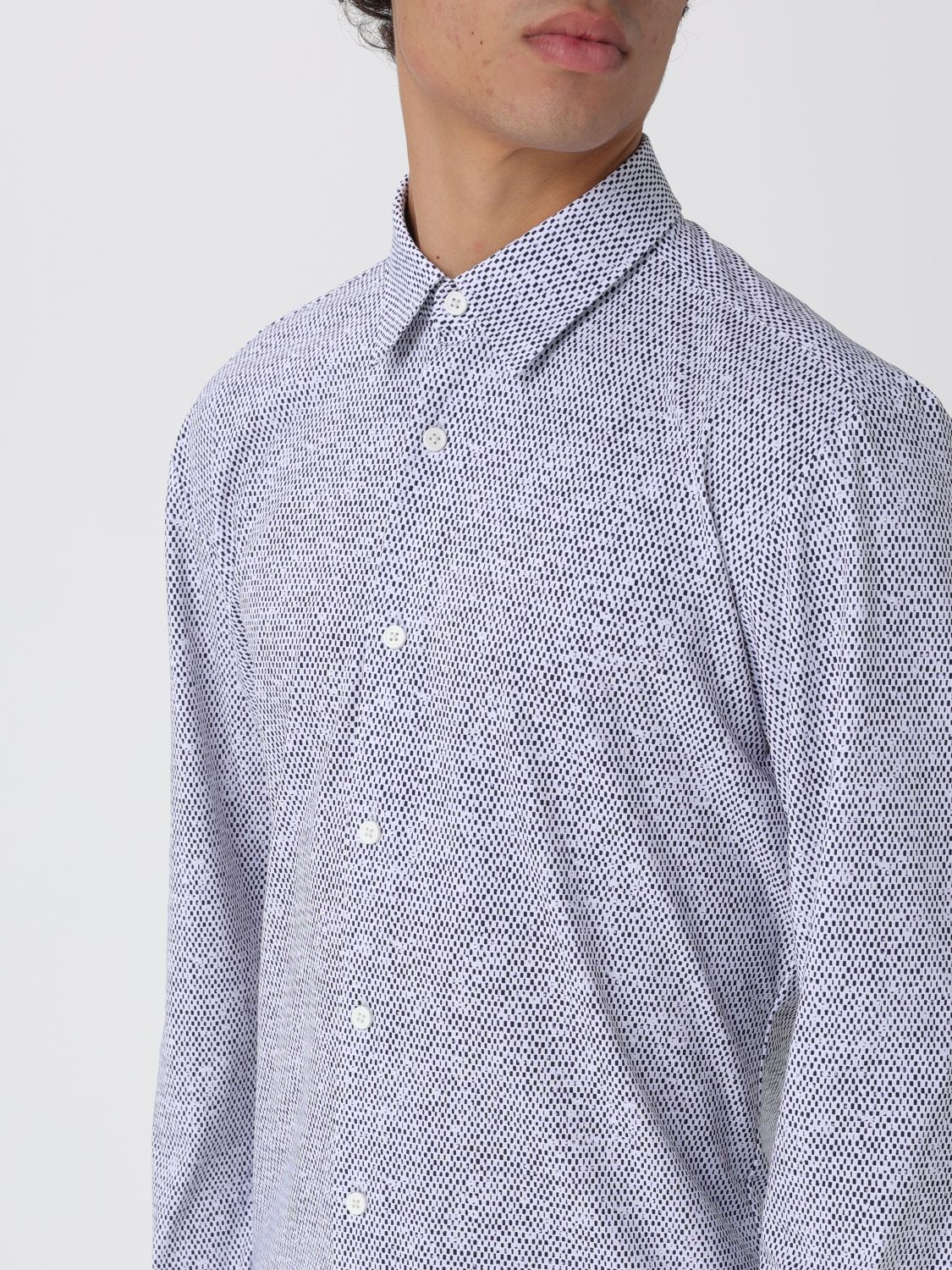 Boss Shirt Men Blue