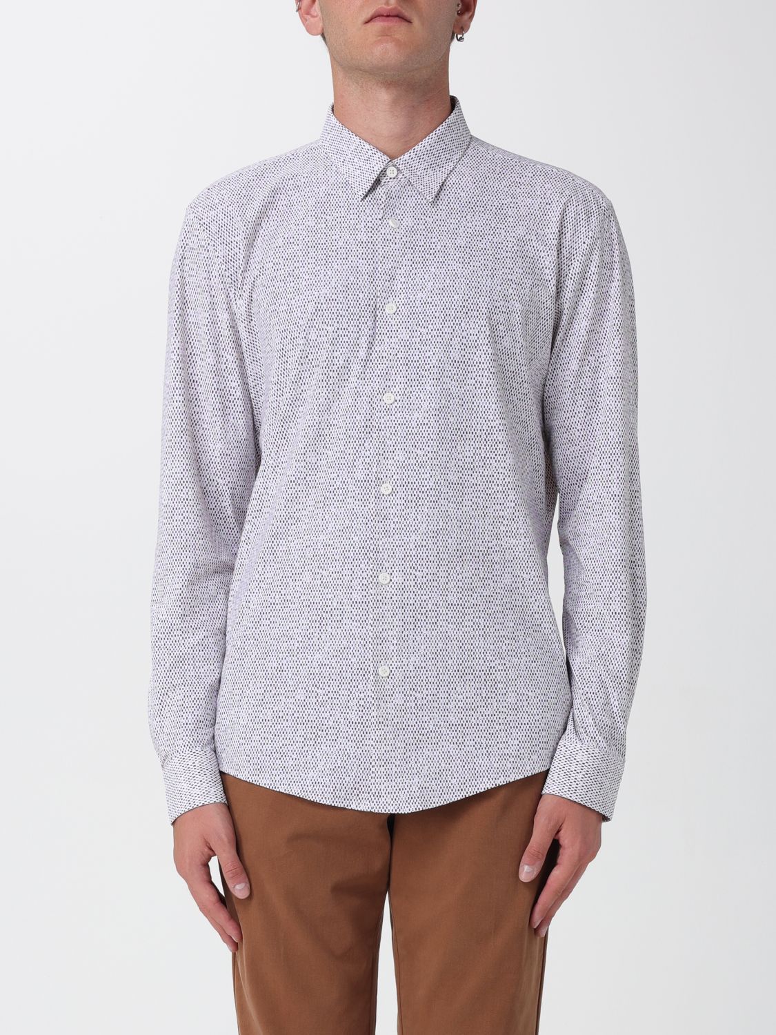 Boss Shirt Men Blue