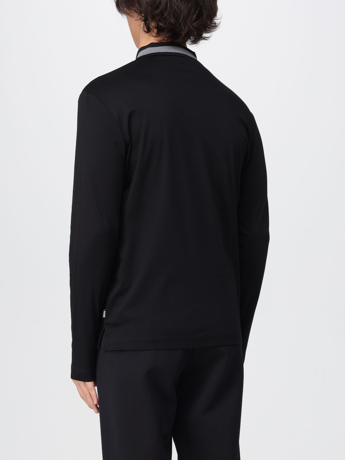 Boss Polo Shirt Men Black