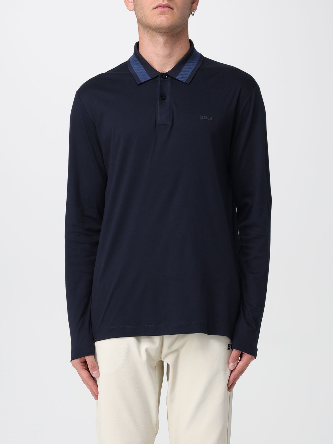 Boss Polo Shirt Men Black