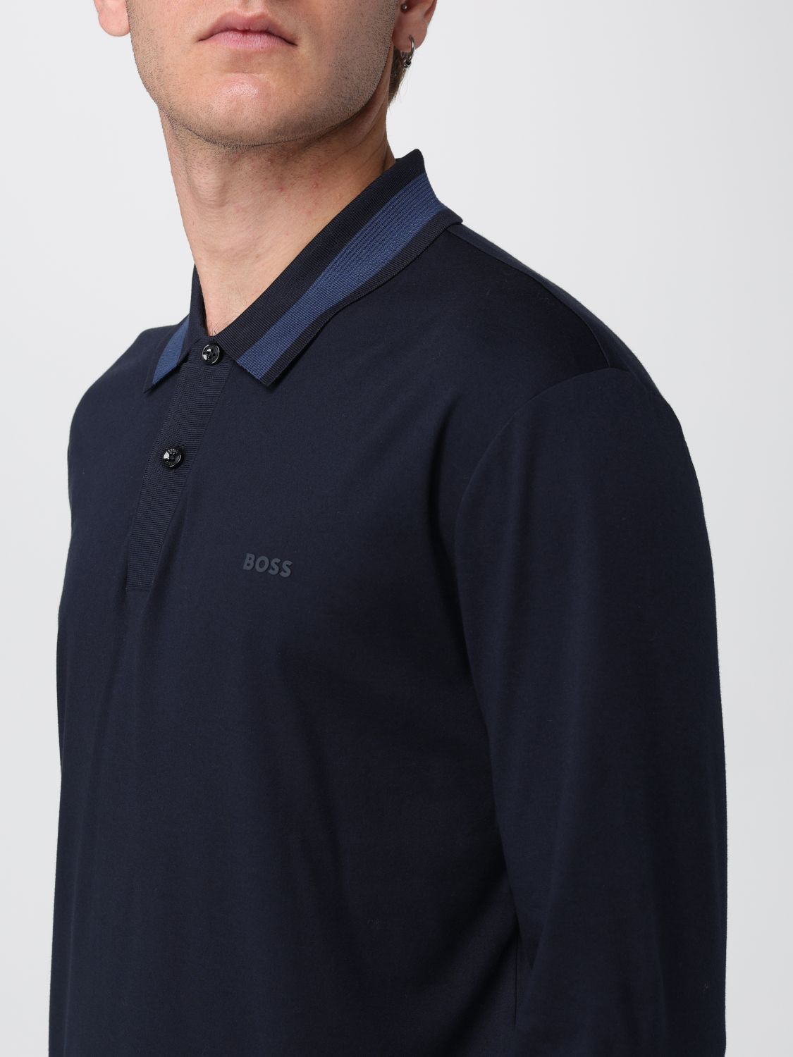 Boss Polo Shirt Men Black