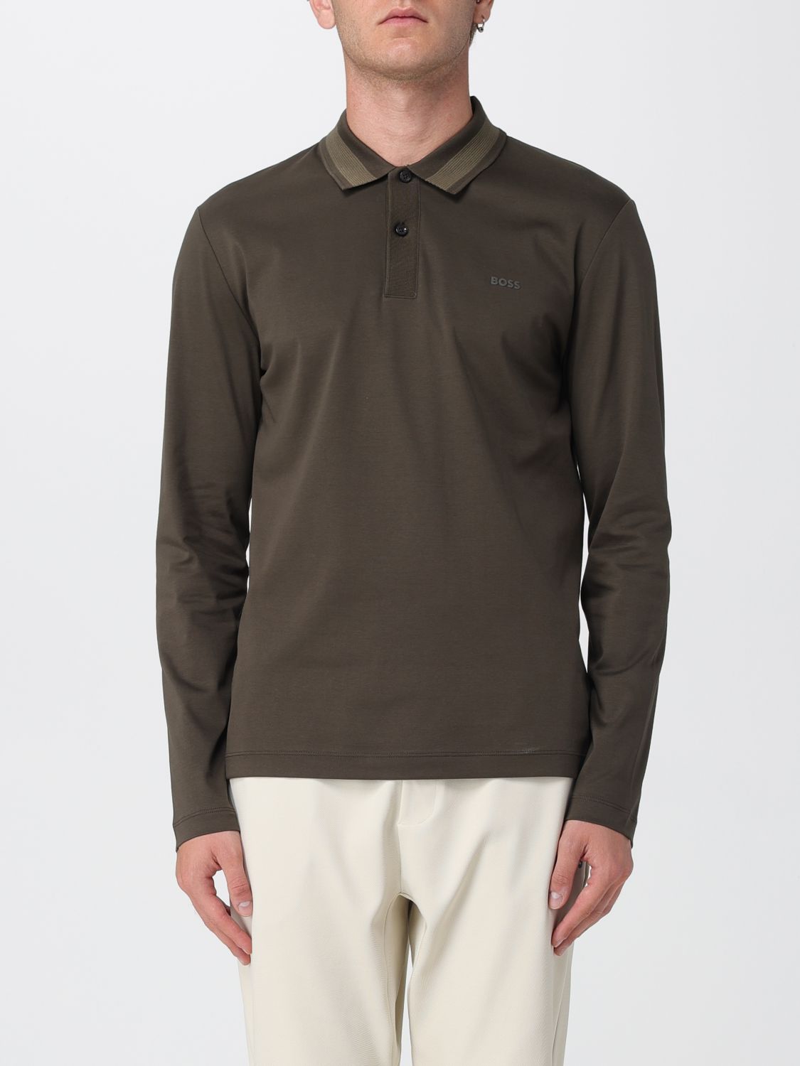 Boss Polo Shirt Men Black