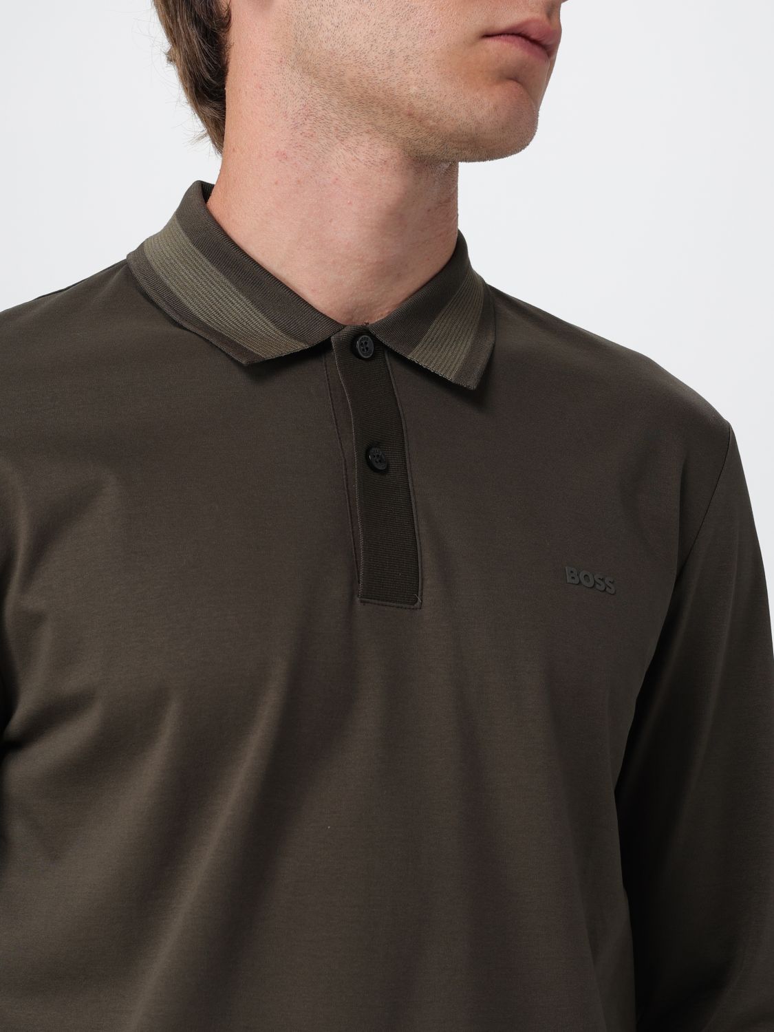 Boss Polo Shirt Men Black