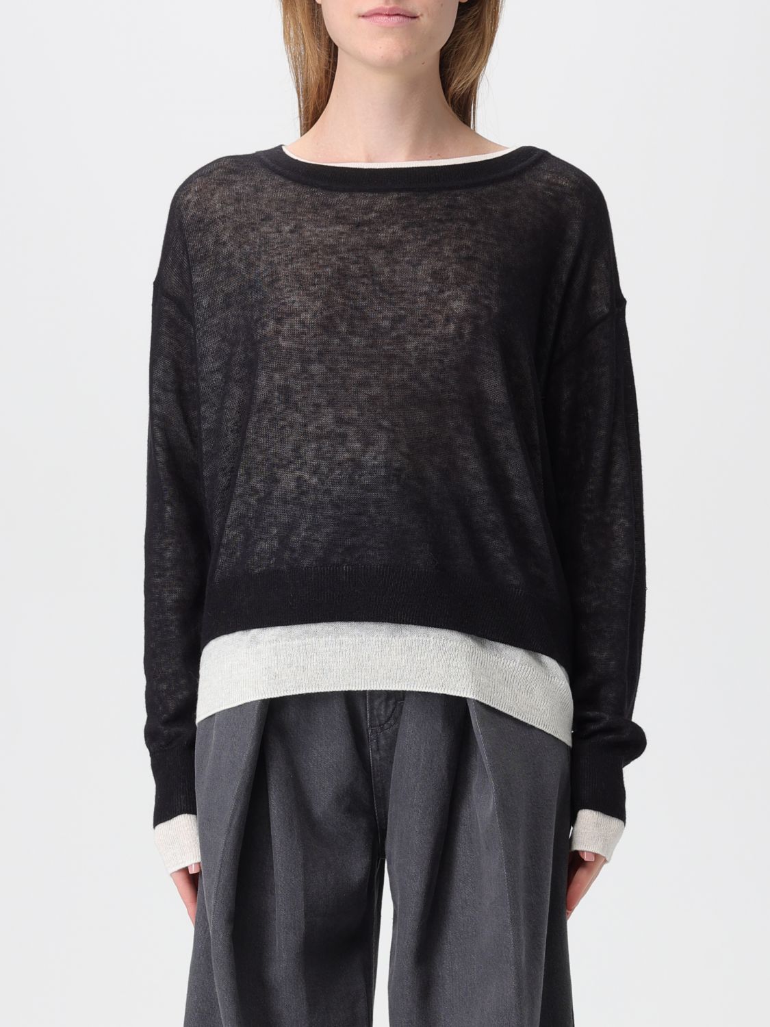 Boss Sweater Woman Beige