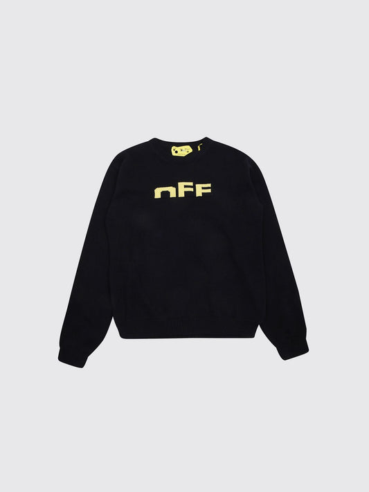 Off White Kids Sweater Kids Black