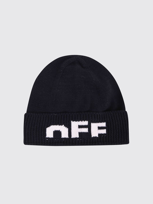 Off White Kids Hat Kids Black