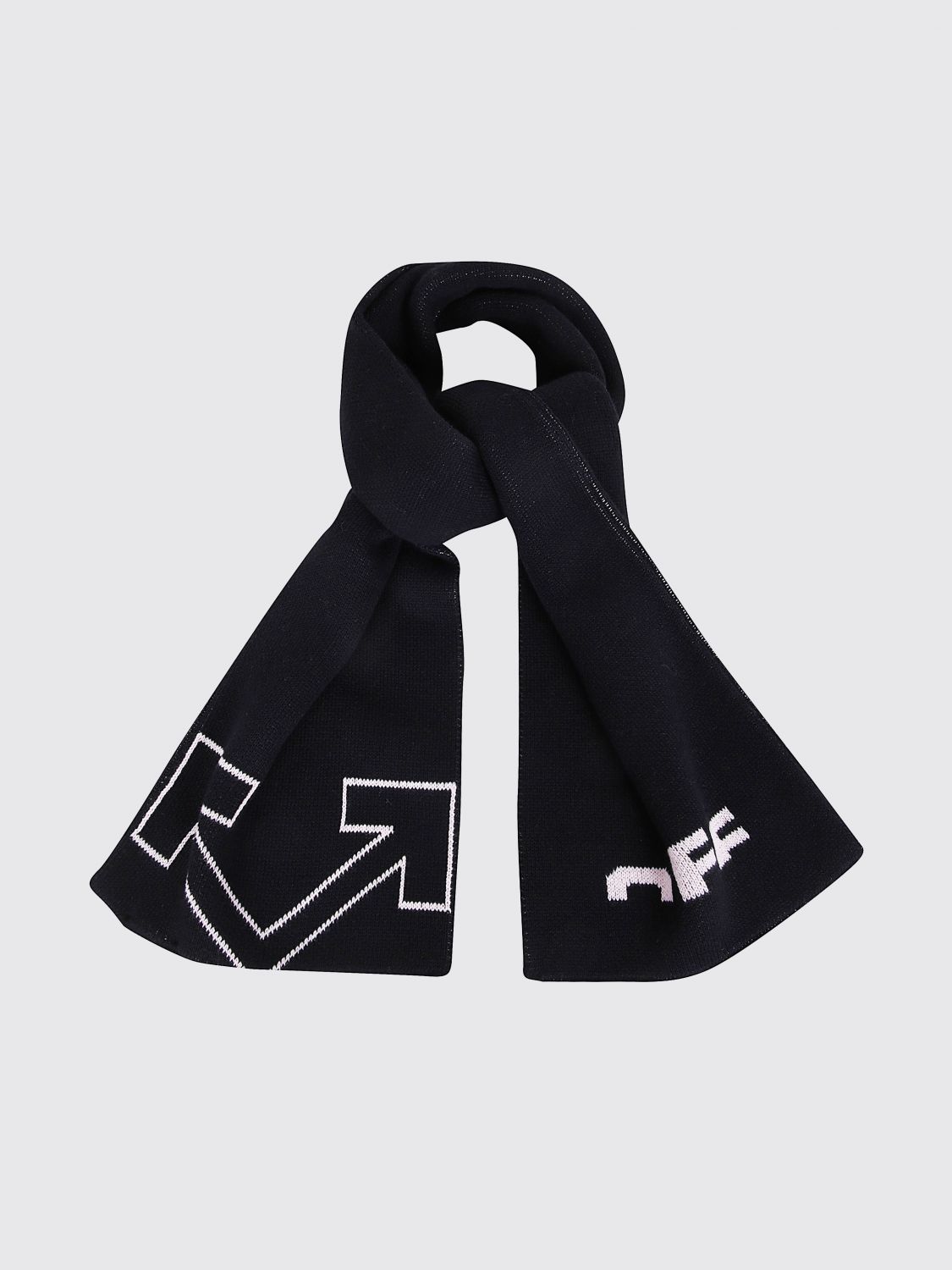 Off White Kids Scarf Kids Black