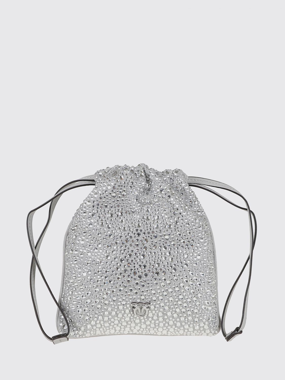 Pinko Shoulder Bag Woman Silver