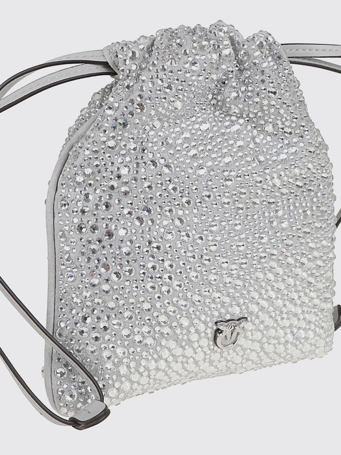 Pinko Shoulder Bag Woman Silver