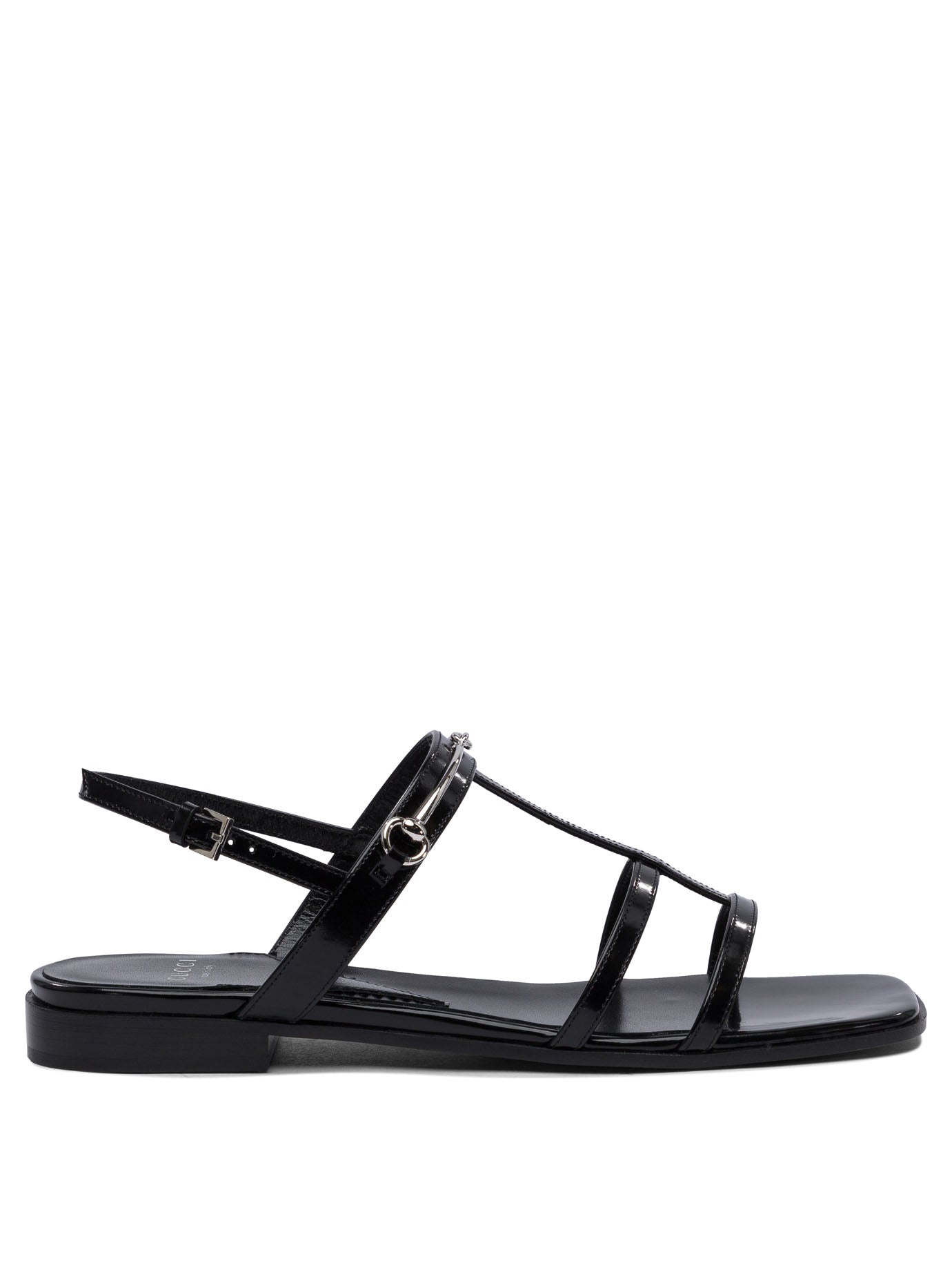 Gucci bassi in pelle Horsebit Sandal