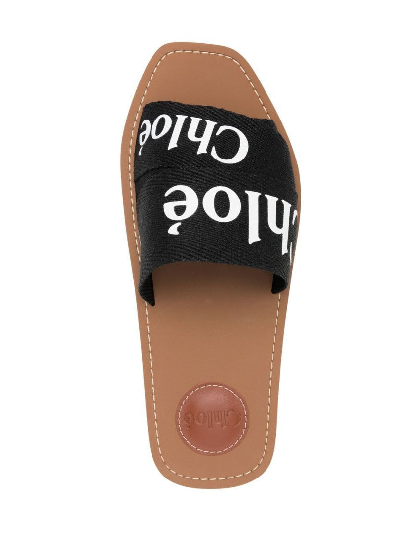 Chloe' Woody Flat Sandals