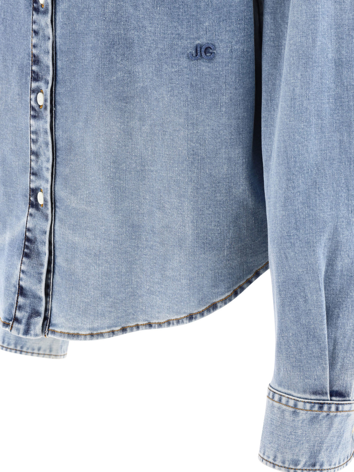 Jacob Cohen Shirt with cut-out - Light Blue