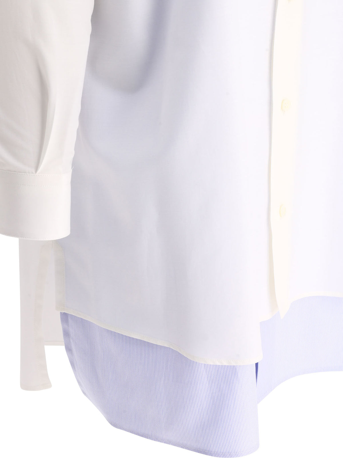 Loewe Double layer chemise dress - White