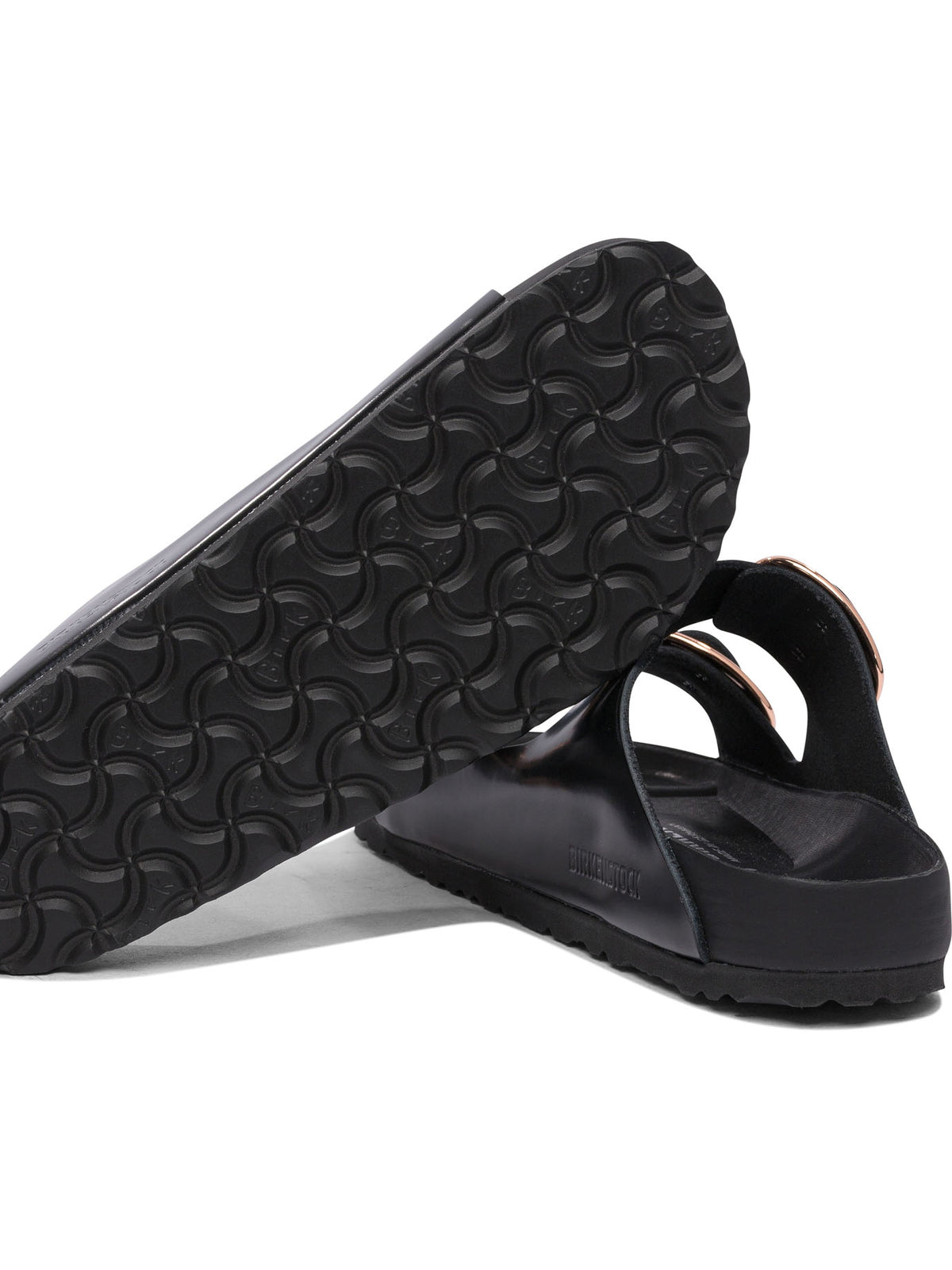 Birkenstock "Arizona Big Buckle" low sandals - Black