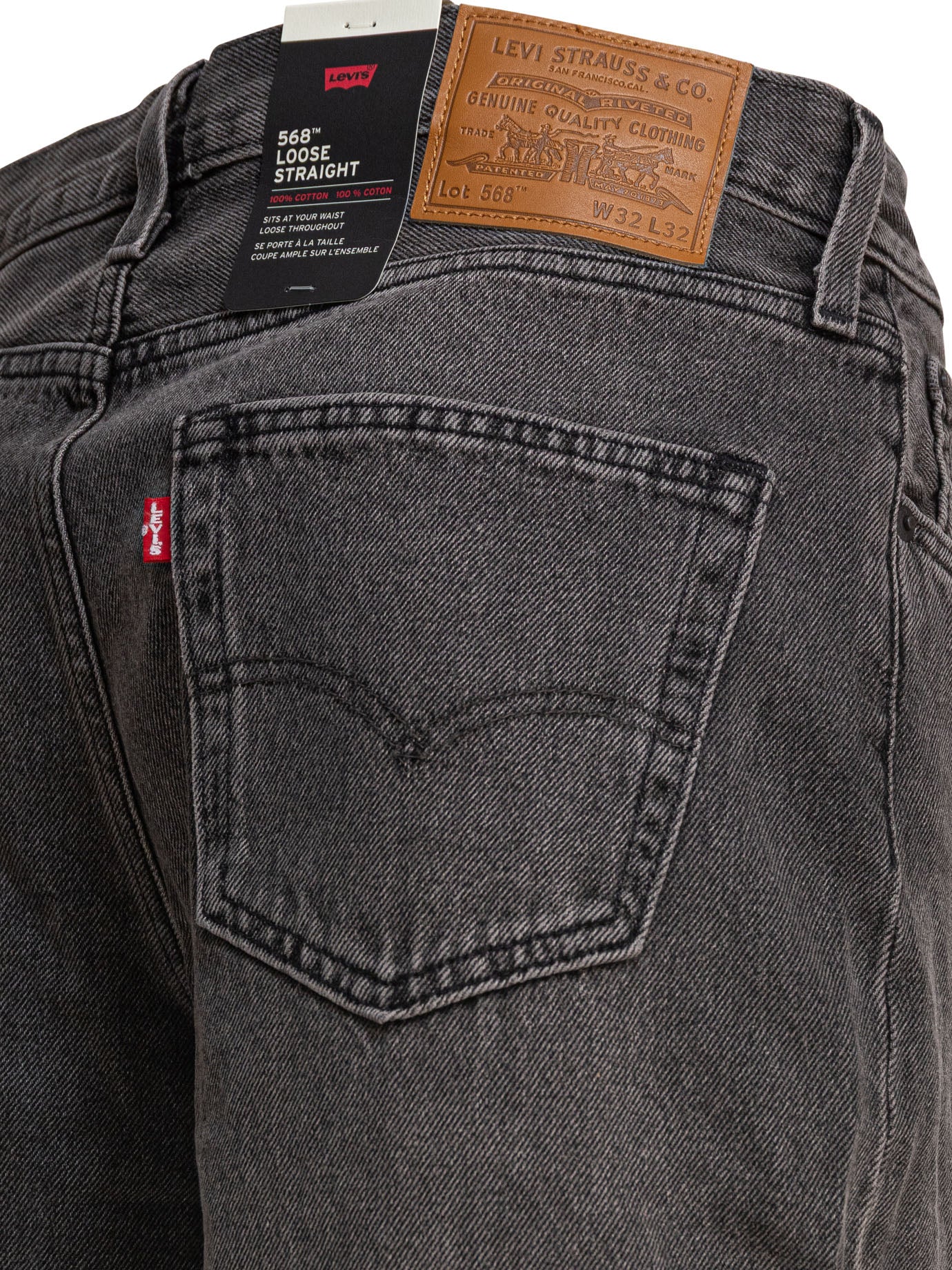 Levi'S "568 Loose Straight" Jeans - Grey