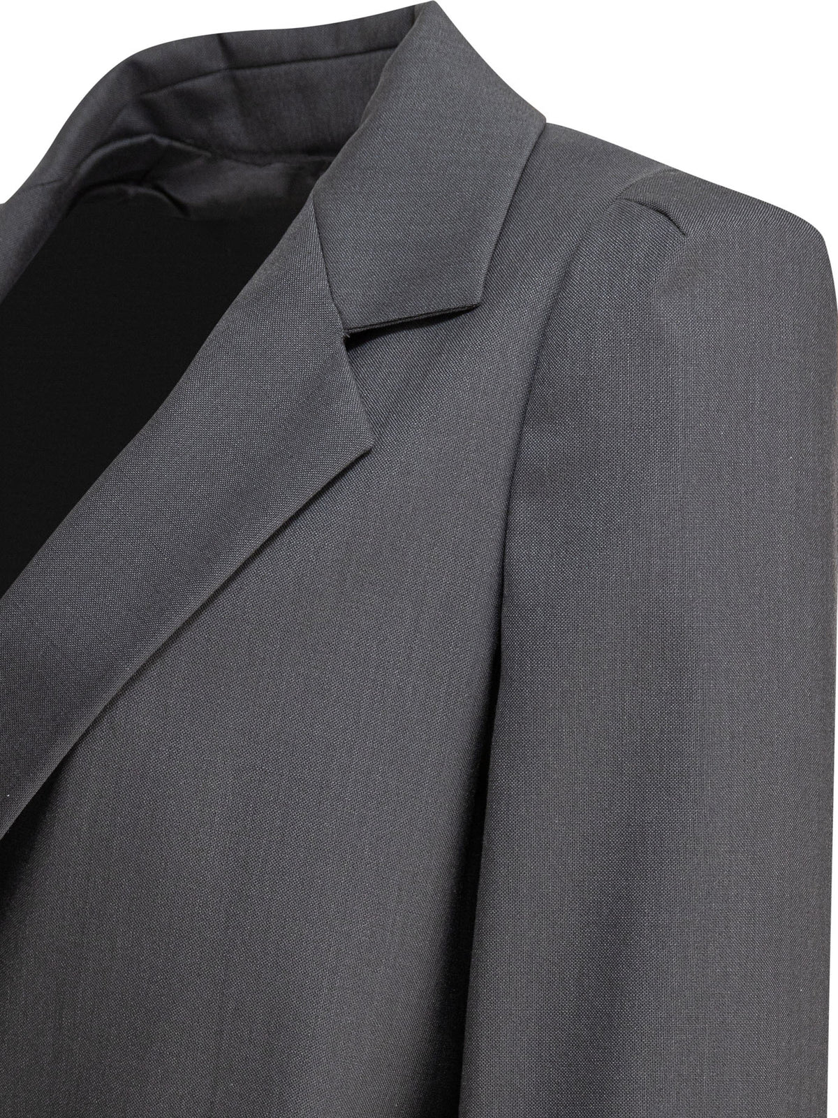 Max Mara Virgin wool "Ebridi" blazer - Grey