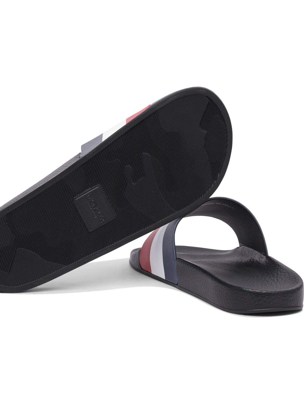 Moncler "Basile" slides - Blue