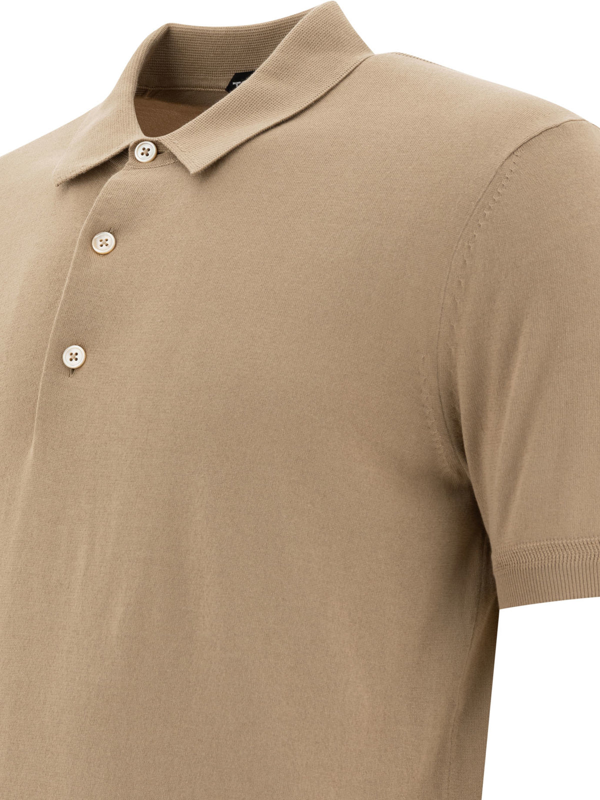 Tom Ford Cashmere and silk polo shirt - Beige