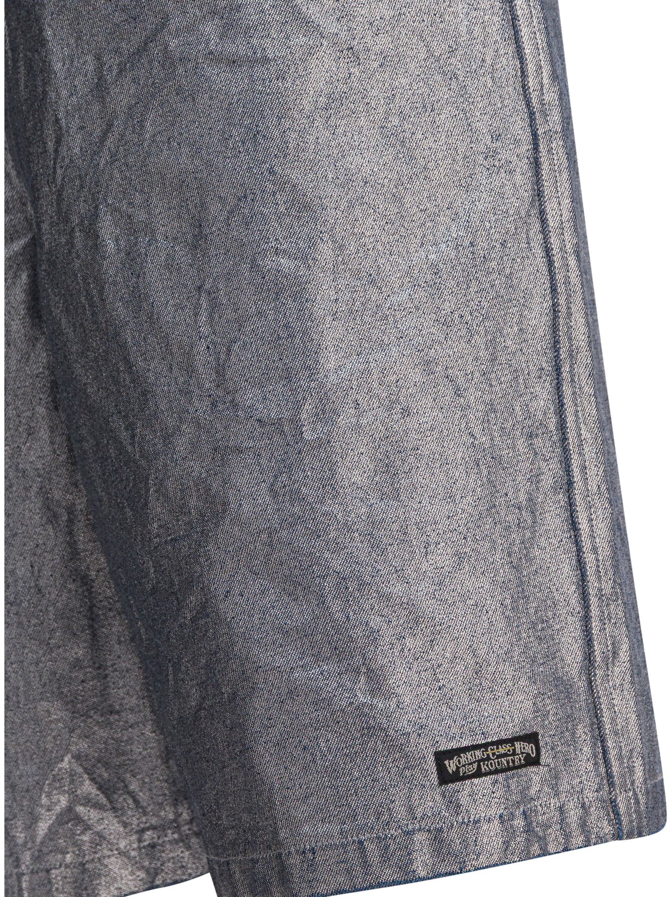 Kapital "12oz" shorts - Silver