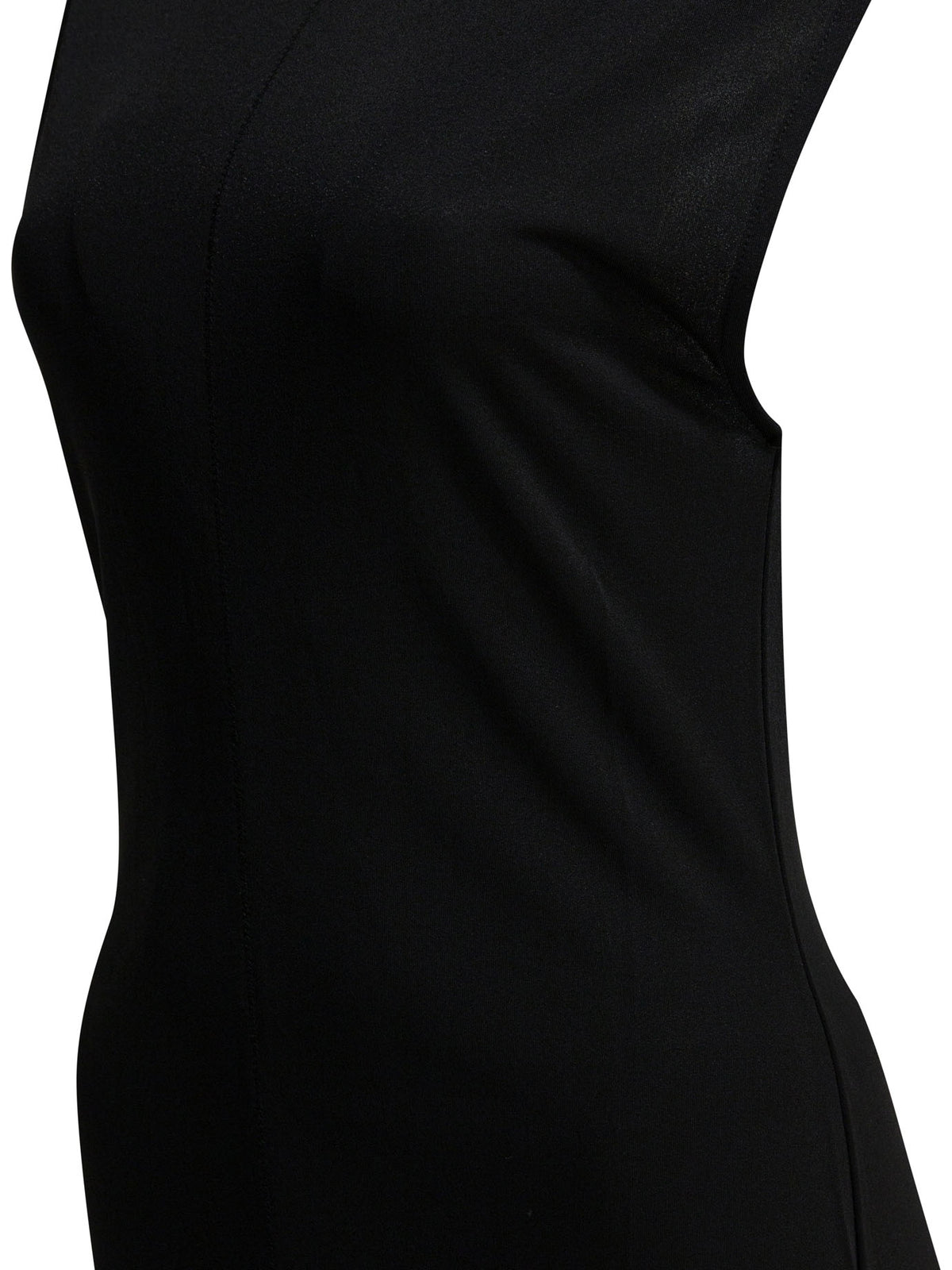 Ami Paris Long sheath dress - Black