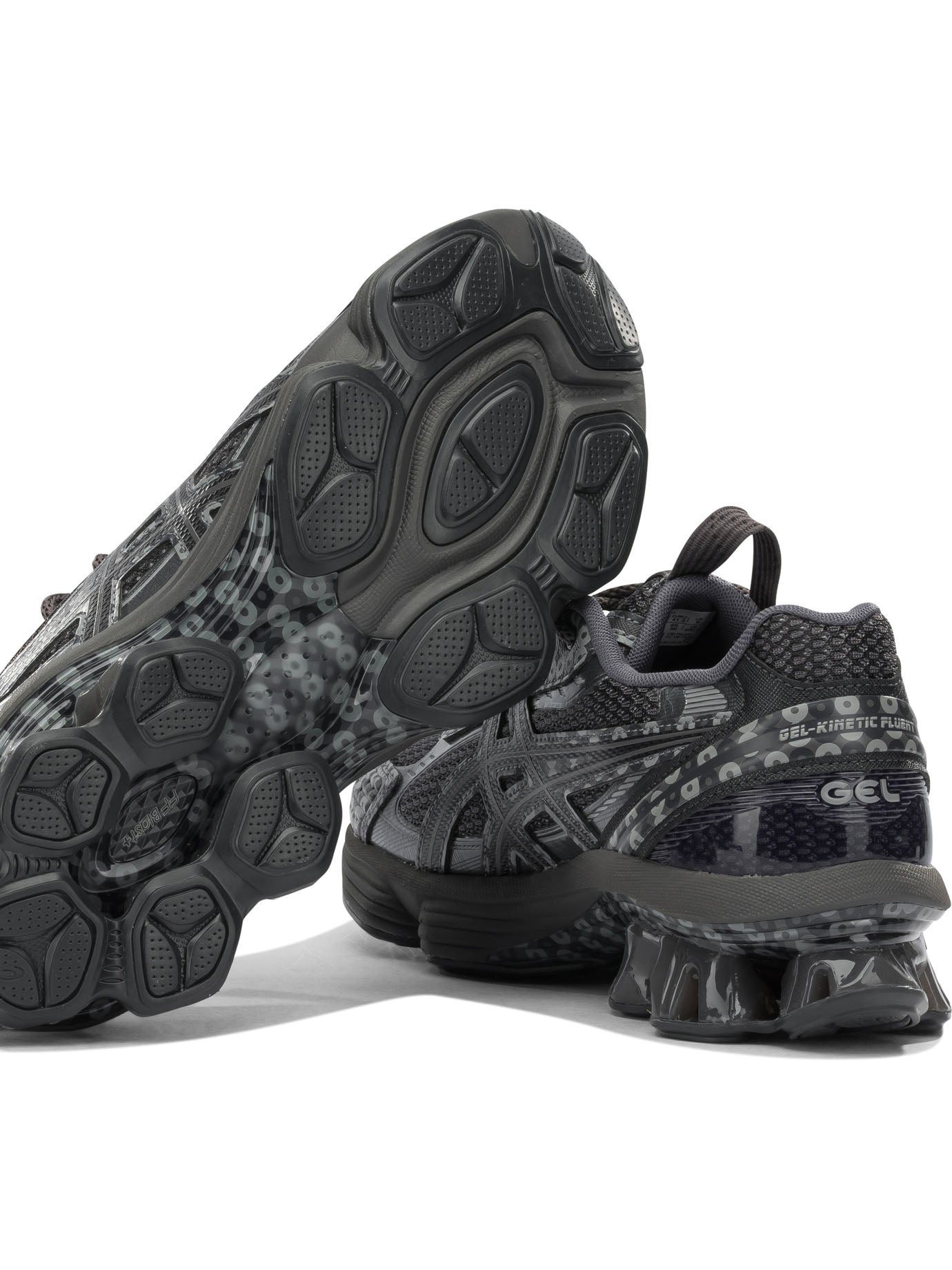 Asics "US7-S Gel Kinetic Fluent" Low Sneaker - Grey