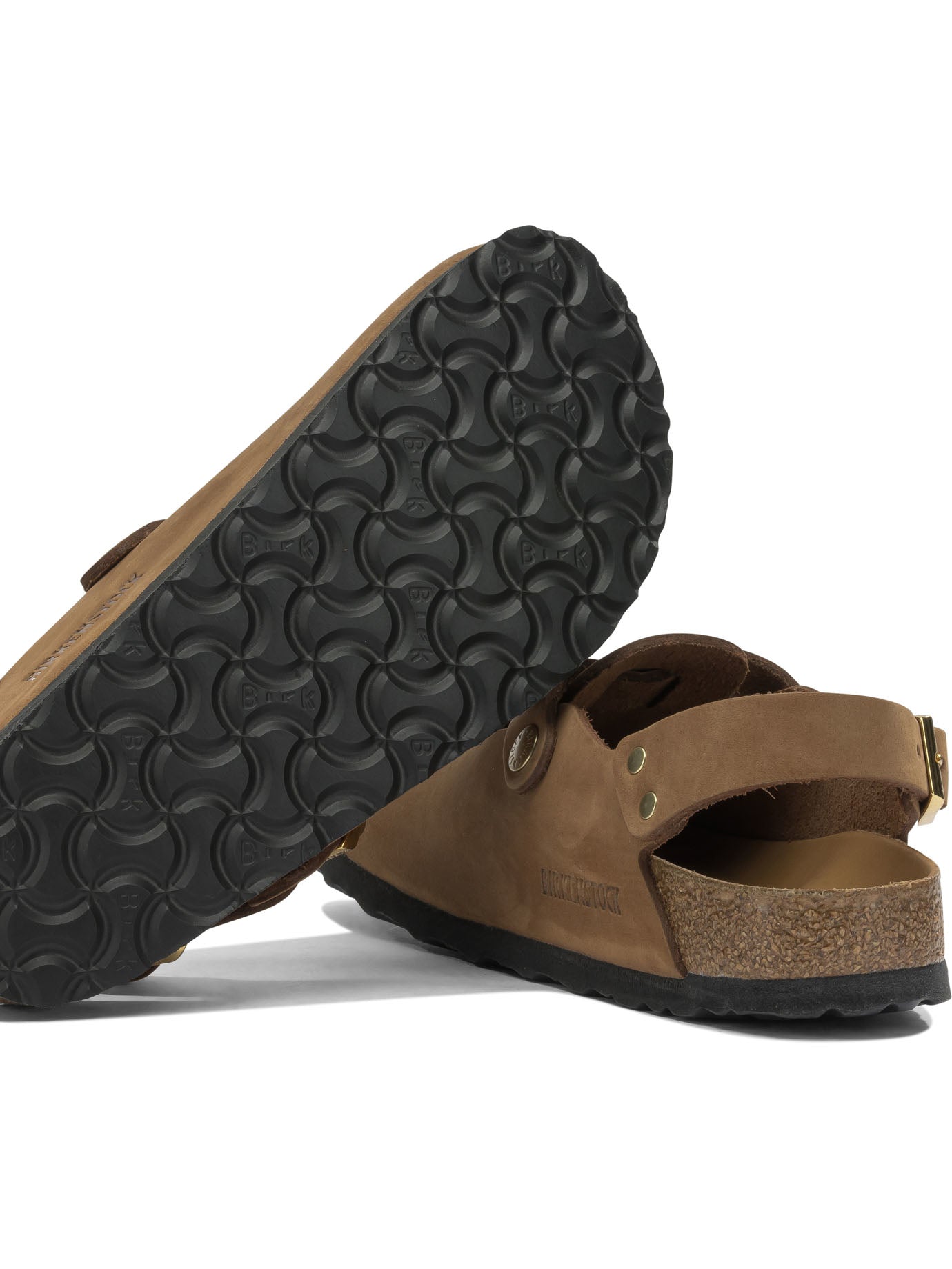 Birkenstock "Tokio Hex" Sabot - Brown