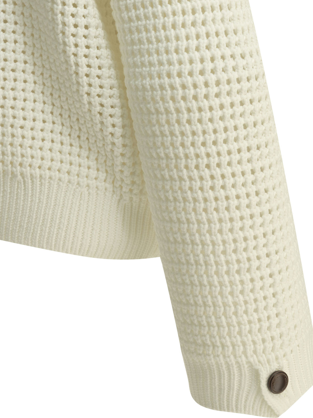 Brunello Cucinelli Cotton V-neck sweater - White
