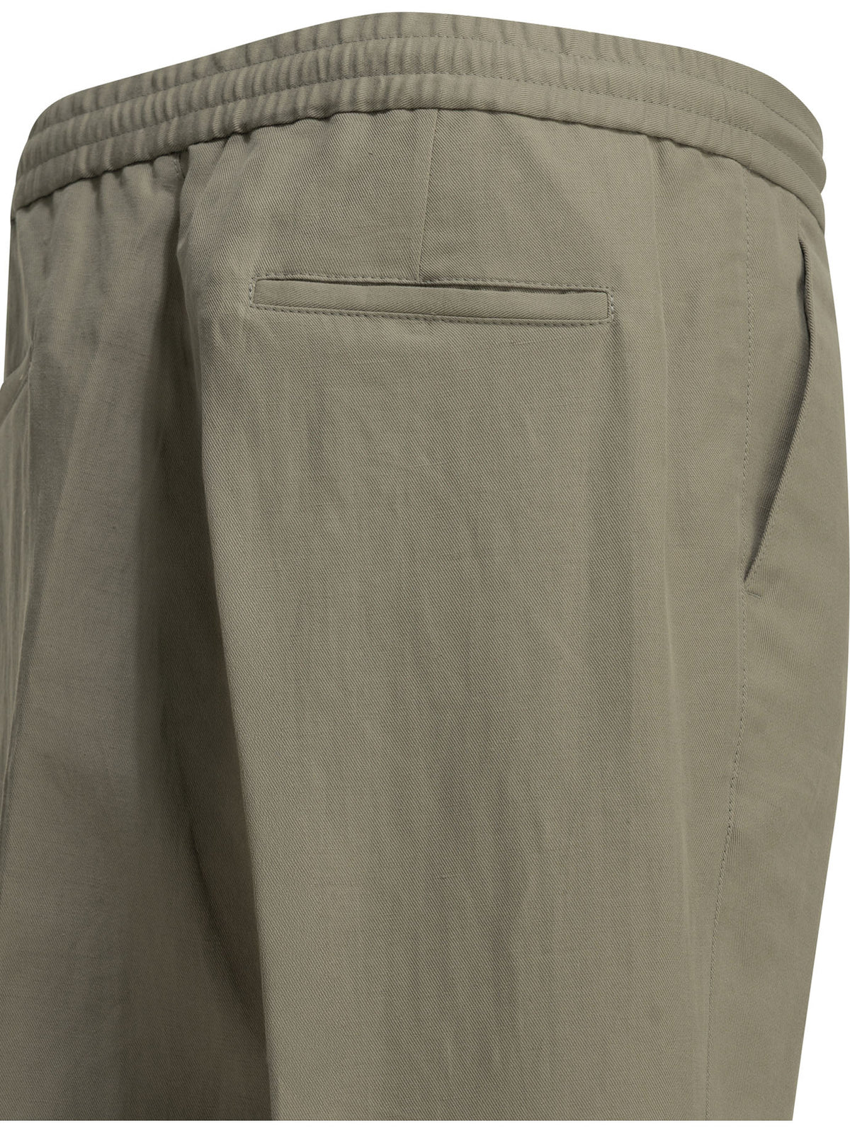 Brunello Cucinelli Casual linen and cotton pants - Beige