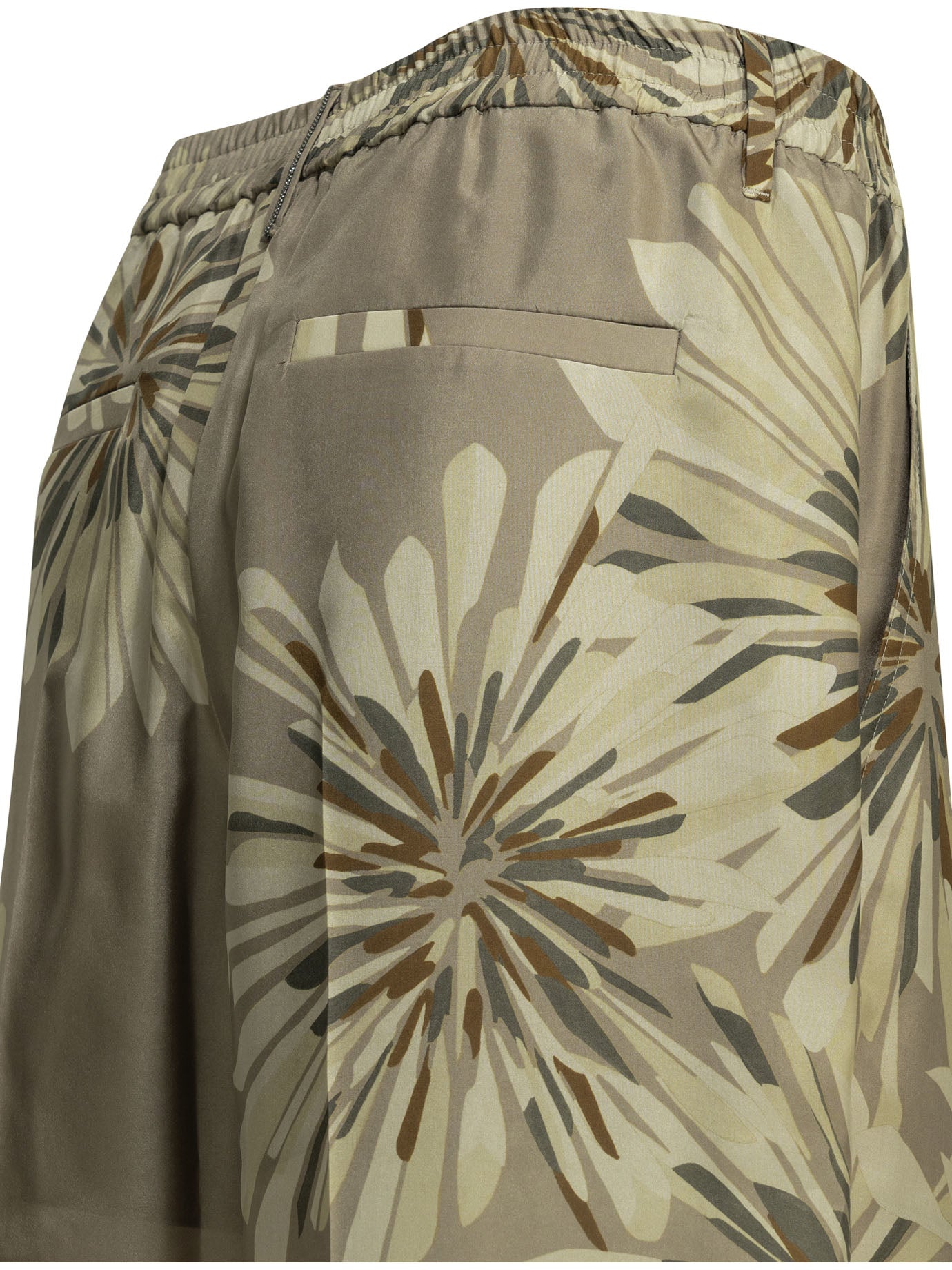 Brunello Cucinelli "Bloom" Tailored Pants - Beige