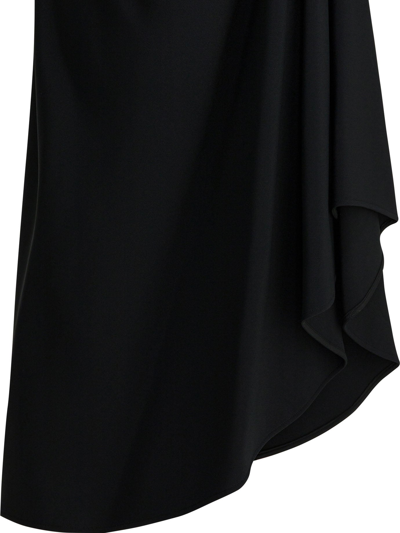 Givenchy Draped crepe cady midi skirt - Black