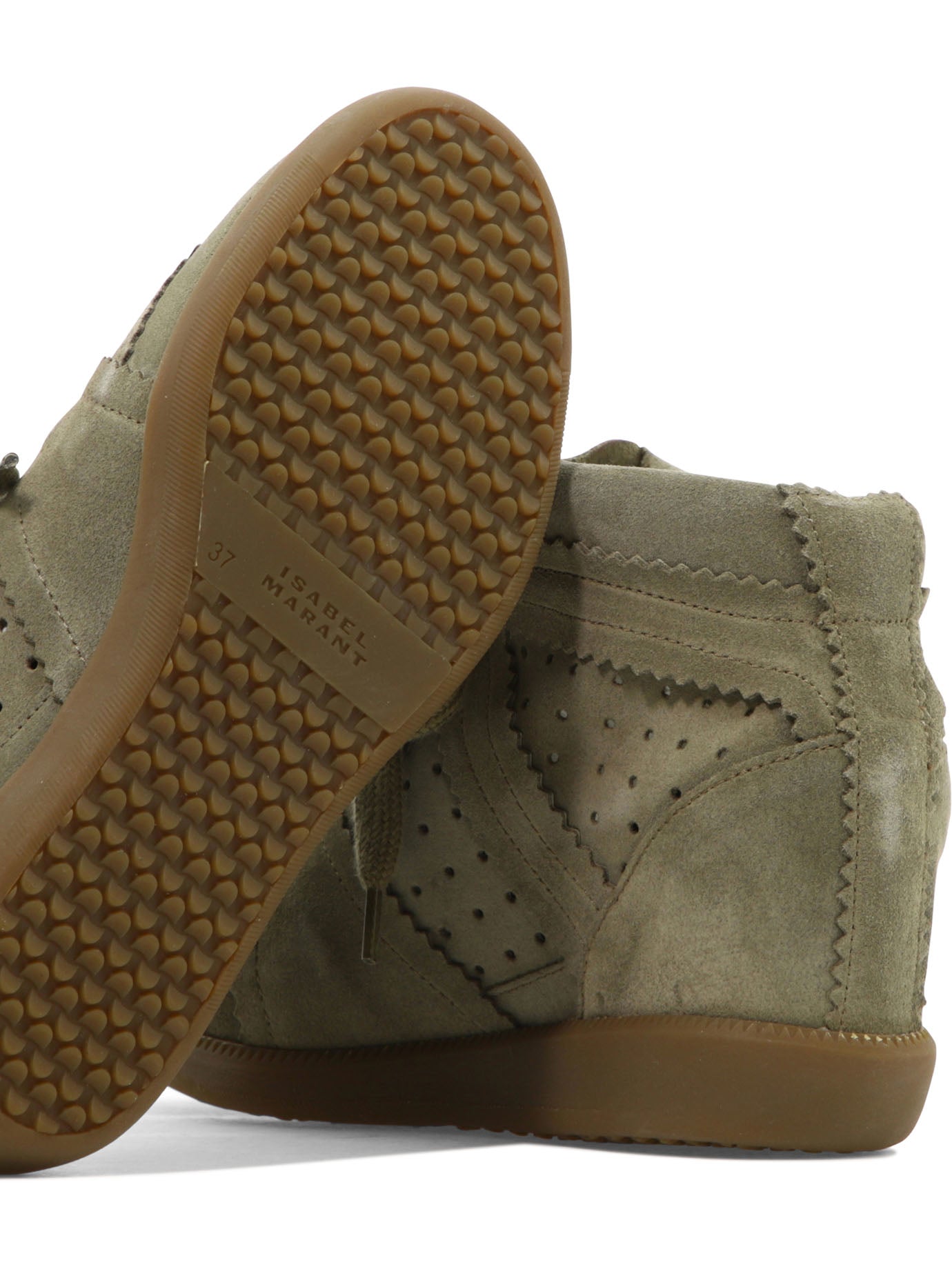 Isabel Marant "Bobby" high top sneakers - Brown