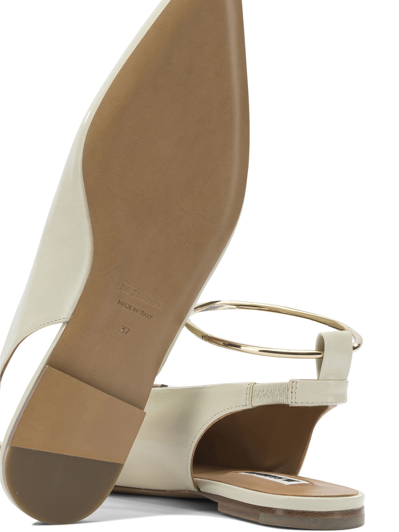 Jil Sander Ballet slingbacks - Beige
