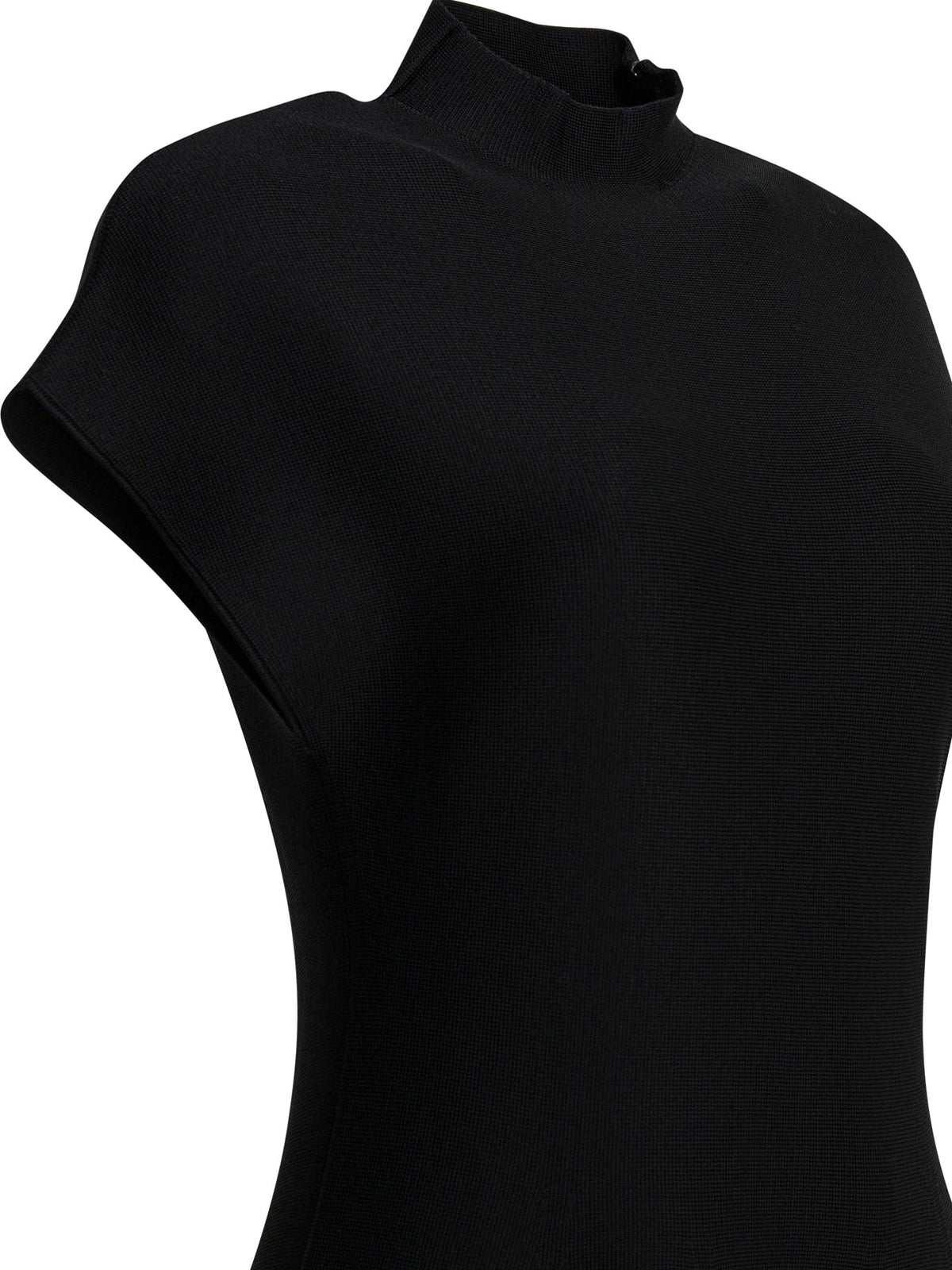 Khaite "Lyra" midi dress - Black