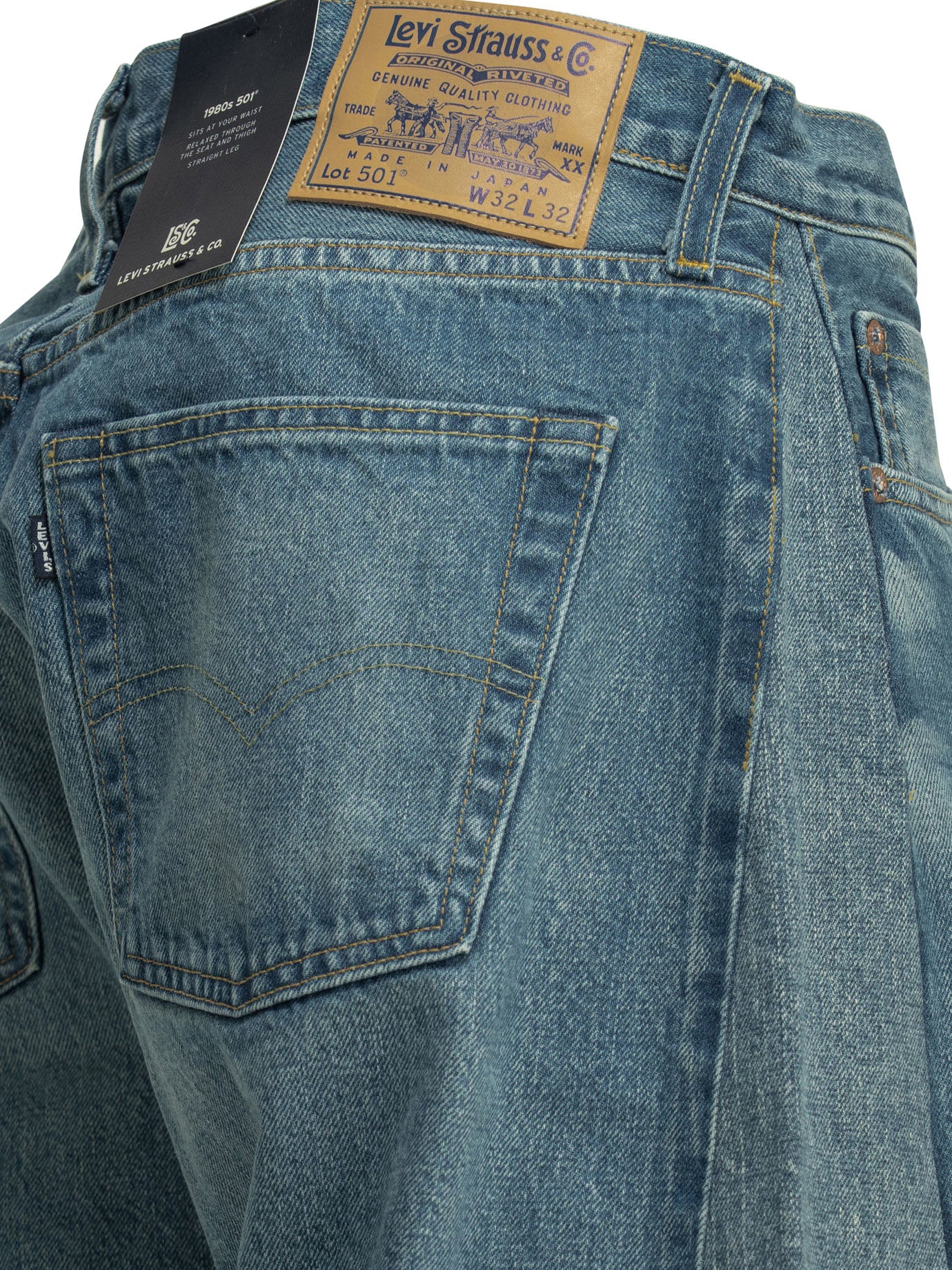 Levi'S "501® '80 Customized" wide leg jeans - Light Blue