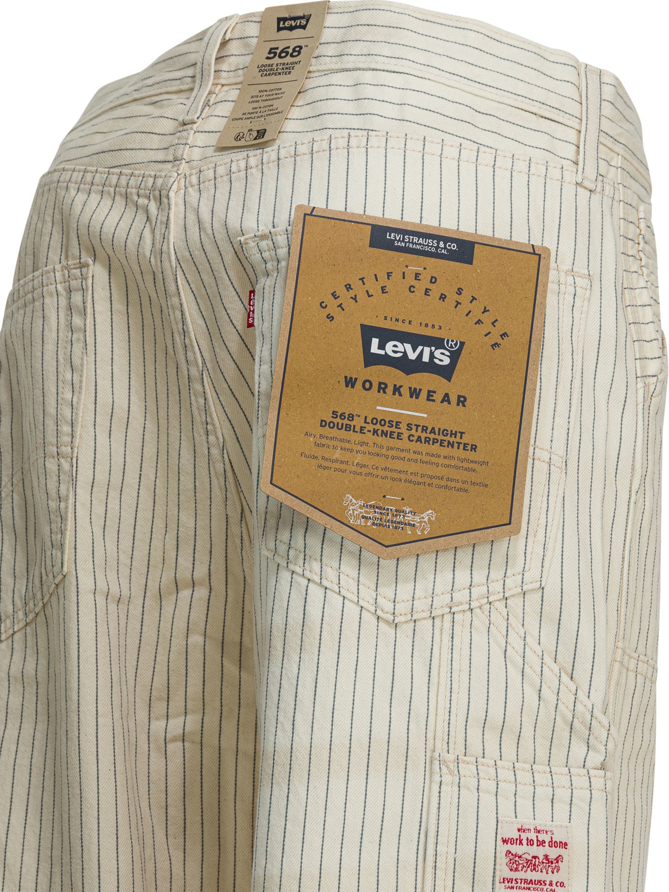 Levi'S "568™" Work pants - White