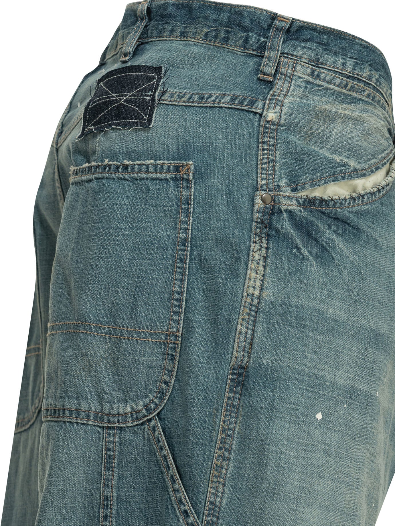 Maison Margiela Wide leg jeans - Light Blue
