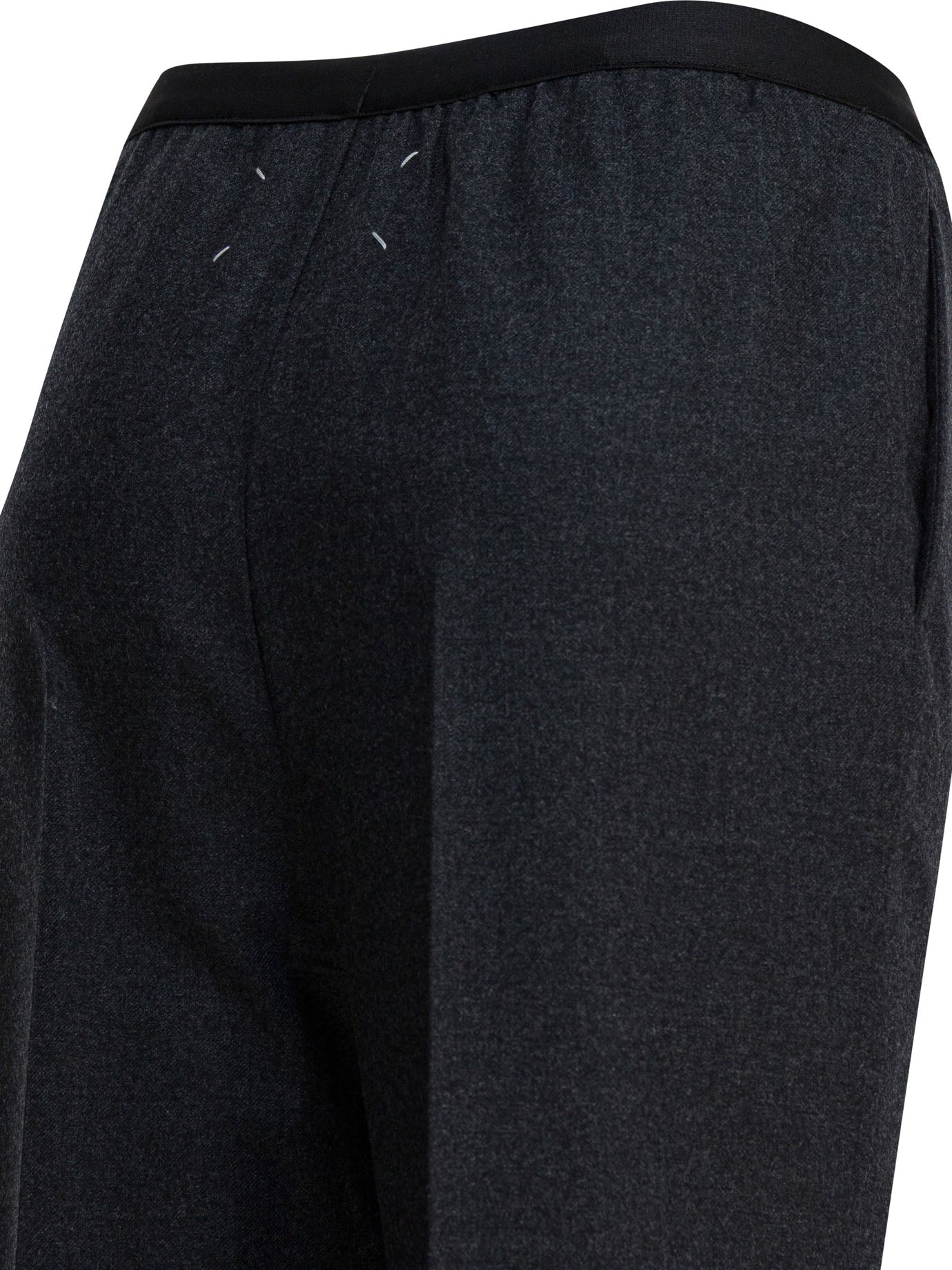 Maison Margiela Straight-leg pants in wool - Grey