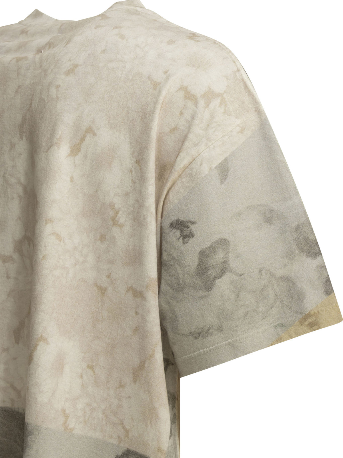 Maison Margiela Floral crewneck T-shirt - Beige