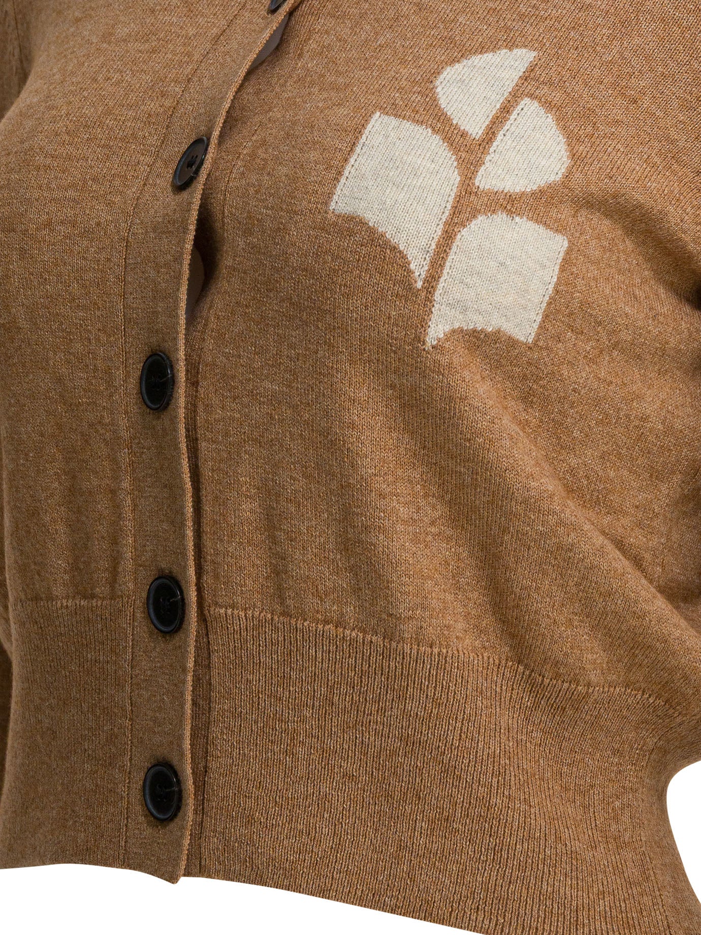 Marant éToile "Newton" Cardigan - Brown