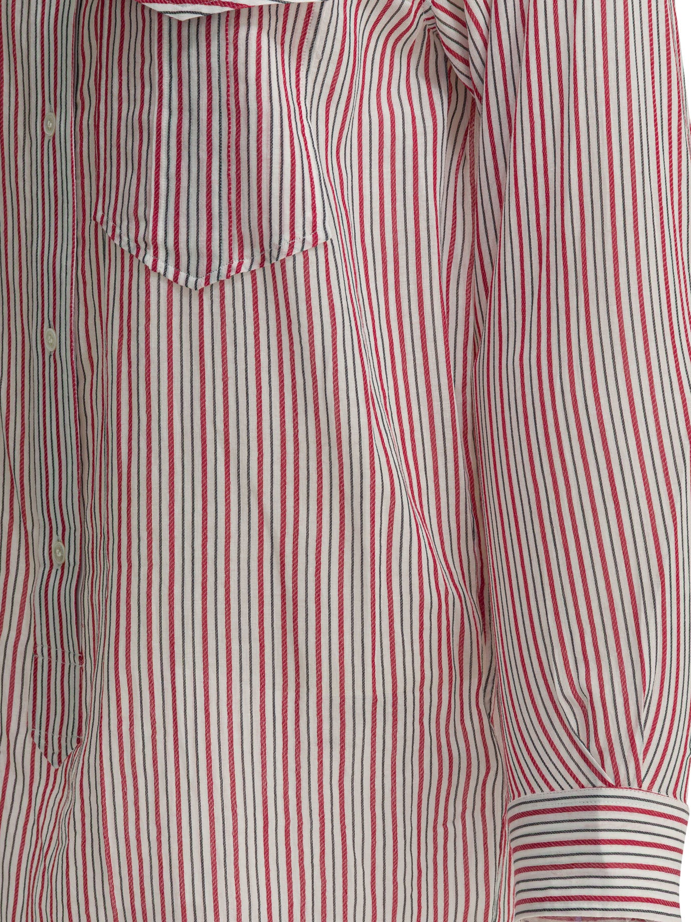 Marant éToile Striped chemisier dress - Red