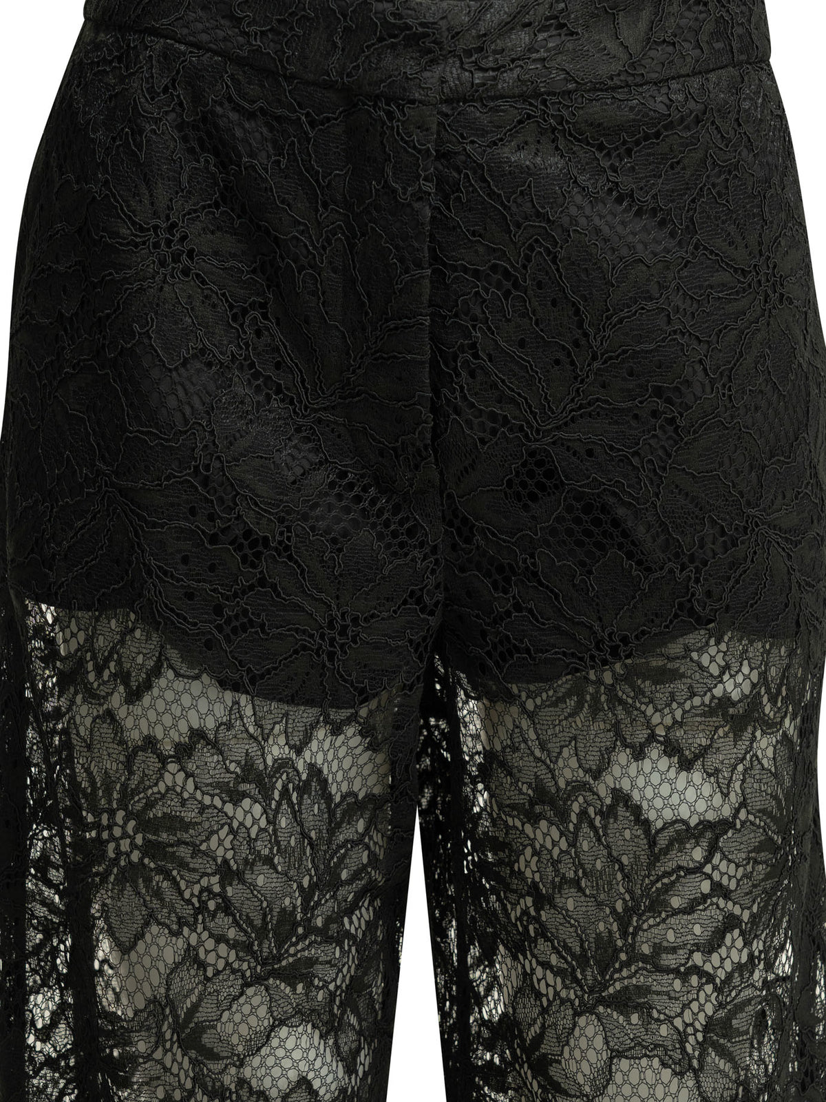 Max Mara Sportmax Casual lace pants - Black