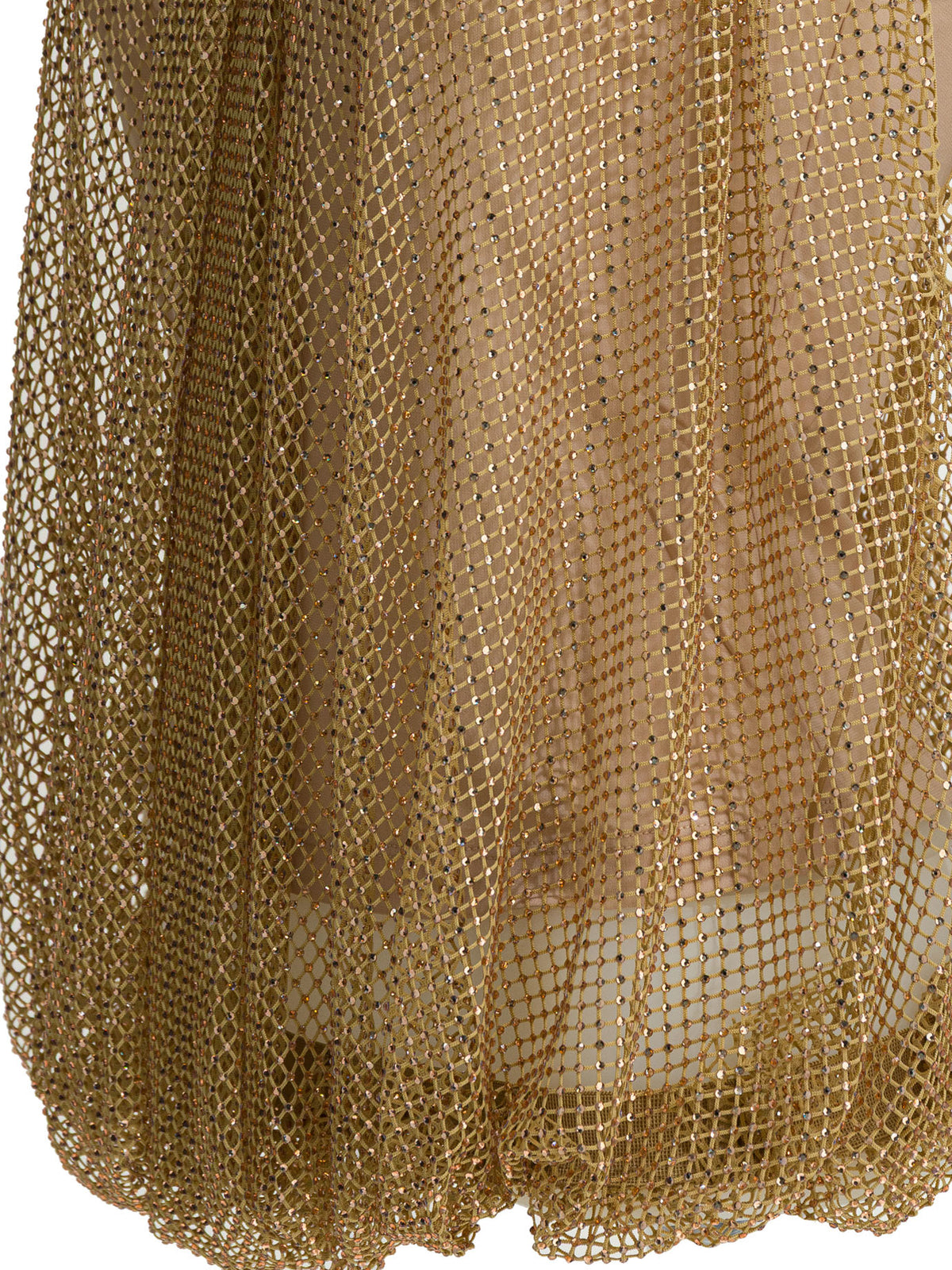 Max Mara Sportmax Sleeveless mesh top - Gold