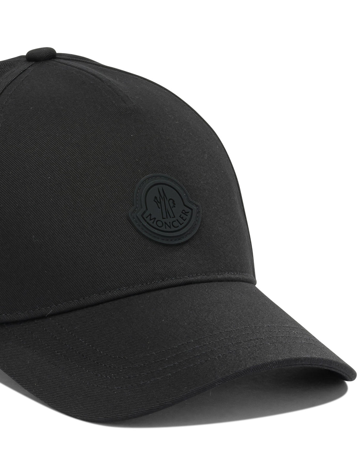 Moncler Baseball cap with logo - Black